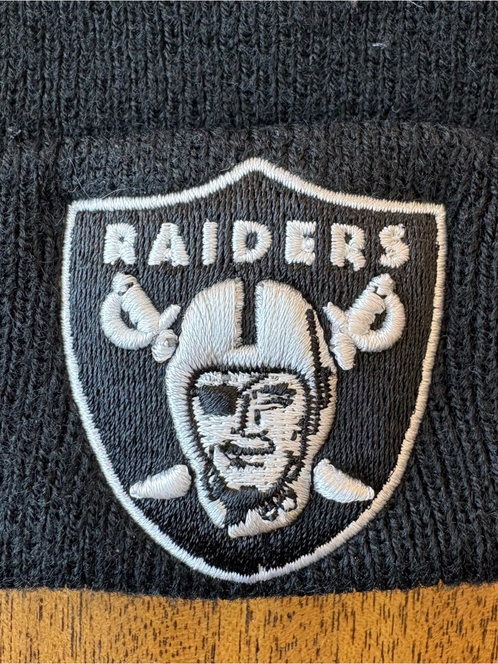 Las Vegas Raiders ’47 Brand Pom Beanie – One Size